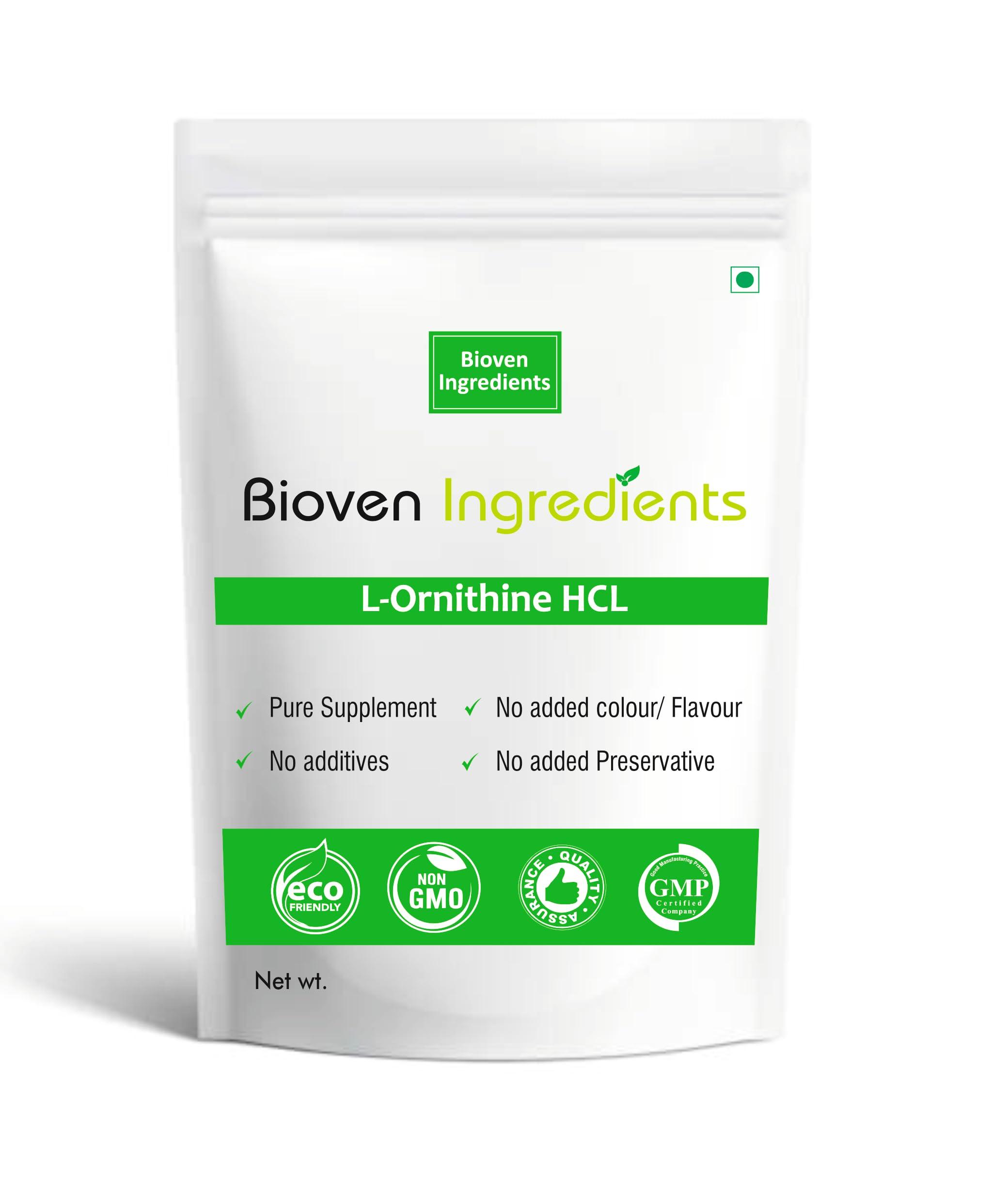 Bioven Ingredients L-Ornithin HCL Powder (Gram, 125)
