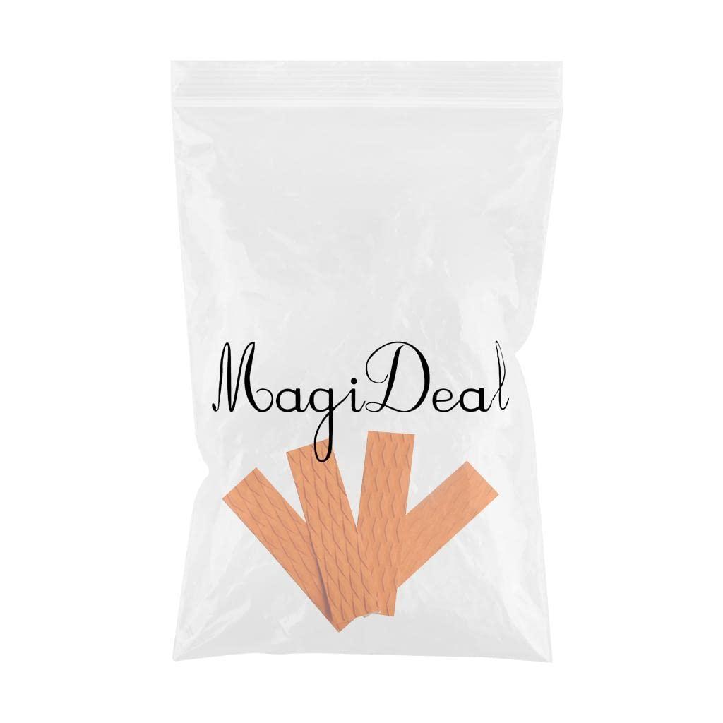 UJEAVETTE UJEAVETTE 4 Pieces EVA Skimboard Traction Pad Bar Grip Surfboard SUP Surfing Orange