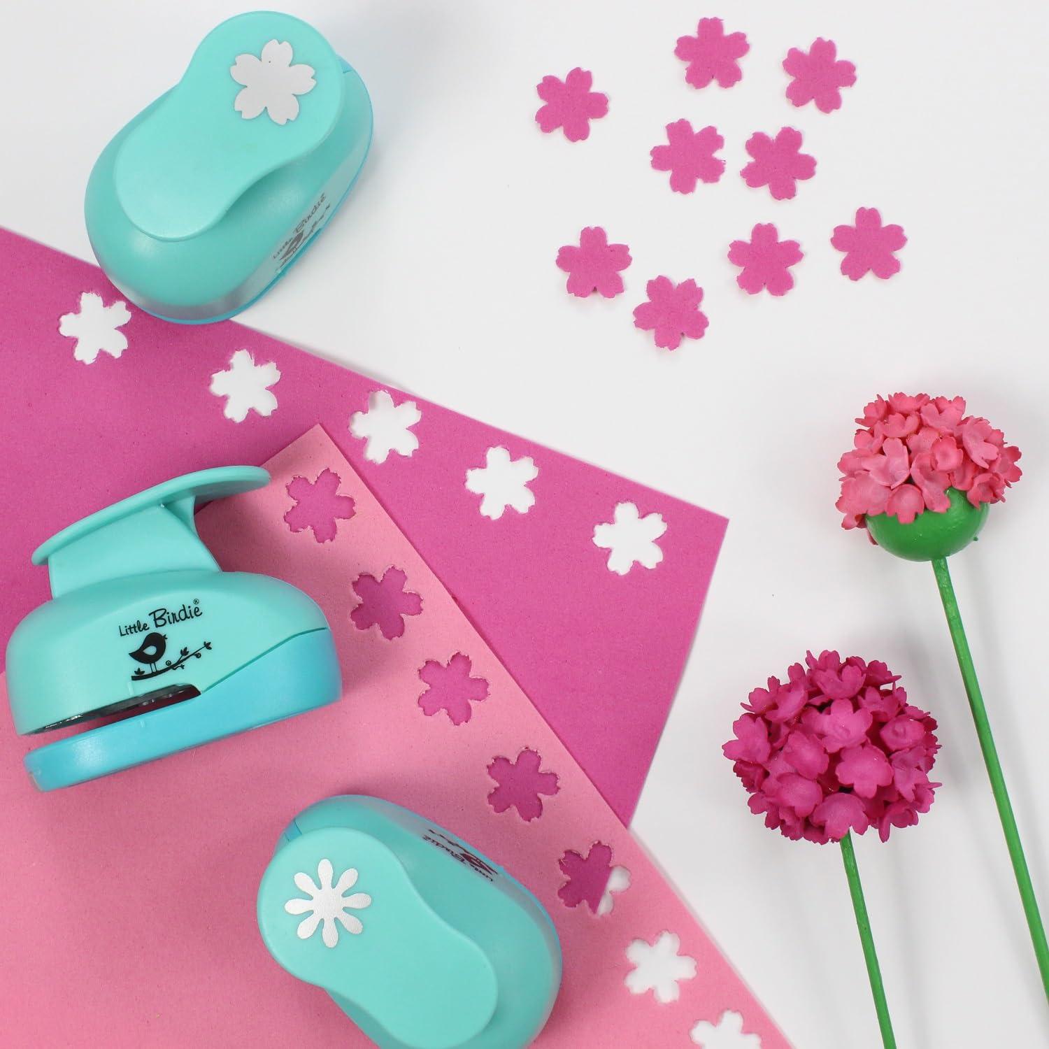 Little Birdie Little Birdie Bloom Foam Sheet for Craft Teal |Eva Foam Paper for Scrapbooking, Craft Projects, Decorations | Foam Paper for Flower Making 35cm X 30cm, 0.7mm (Pack of 2, 8 Sheets)