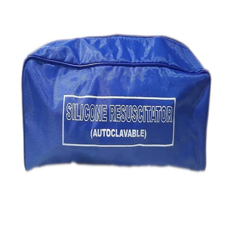 Jetflon Jetflon Ambu bag Silicone Adult Ambu Bag Green Self-Inflating,Face mask,Reservoir Bag & Oxygen tube (autoclavable) Resuscitator Manual Resuscitator Respiratory Exerciser