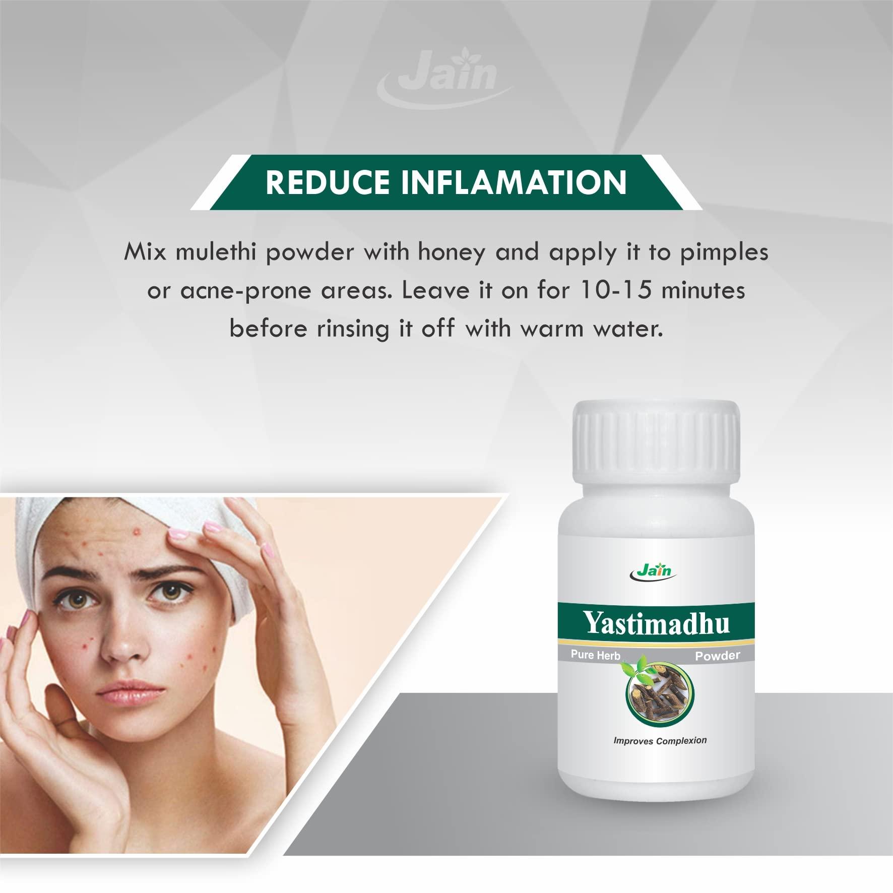 JAIN Jain Yastimadhu (Mulethi) Powder, 100 g - 2 Bottles