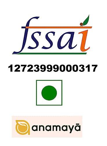 anamaya Lakadong Turmeric & Black Pepper Powder by Anamaya | 100% Pure & Natural | Healthy and well being combo | Nature\'s healing heroes | Turmeric & Kali Mirch powder | Pack of 2 | 100 Gms Each