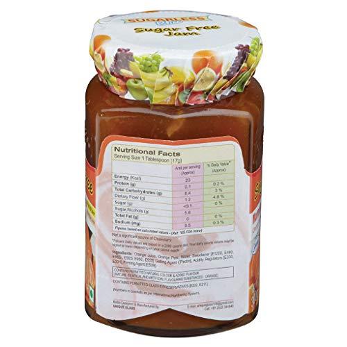 Sugarless Bliss Sugarless Bliss Sugar Free Orange Marmalade with Fibre, 300 Gram