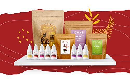 BAKE KING BAKE KING Butterscotch Flavour 30ML Essence for Baking Cakes, Jams, Jelies, Cookies, Ice Creams and Puddings Liquid Food Essence for Cake Making (Butterscotch Flavour 30ml)