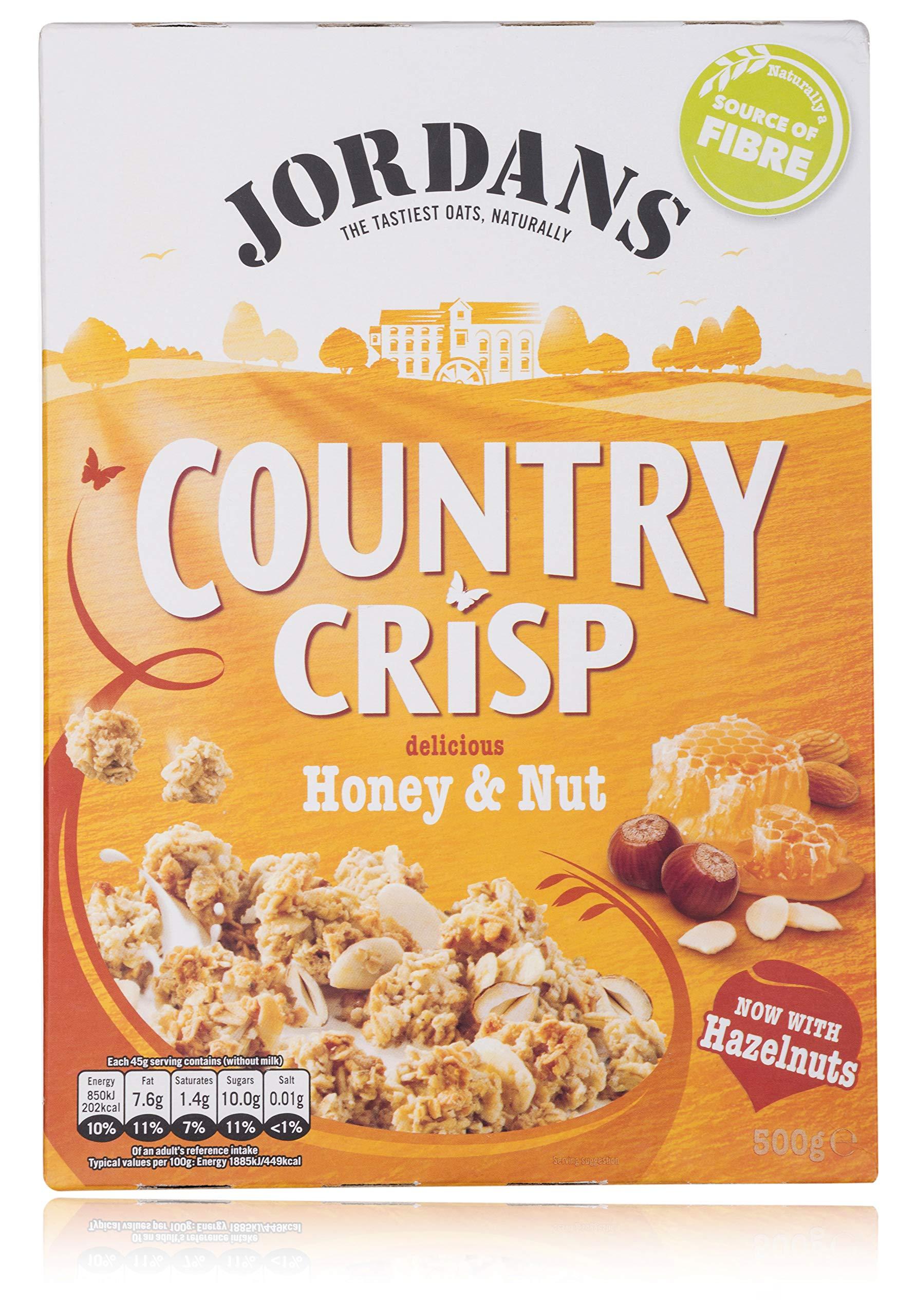 Jordans JORDANS Country Crisp - Granola Cereals - Delicious Honey & Nut, 500 g