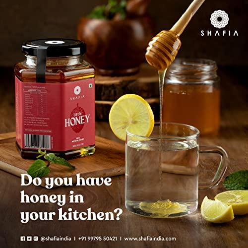 SHAFIA Shafia Litchi Honey : 100% Pure & Natural, Unprocessed Honey, No Sugar Adulteration (500 Gram)