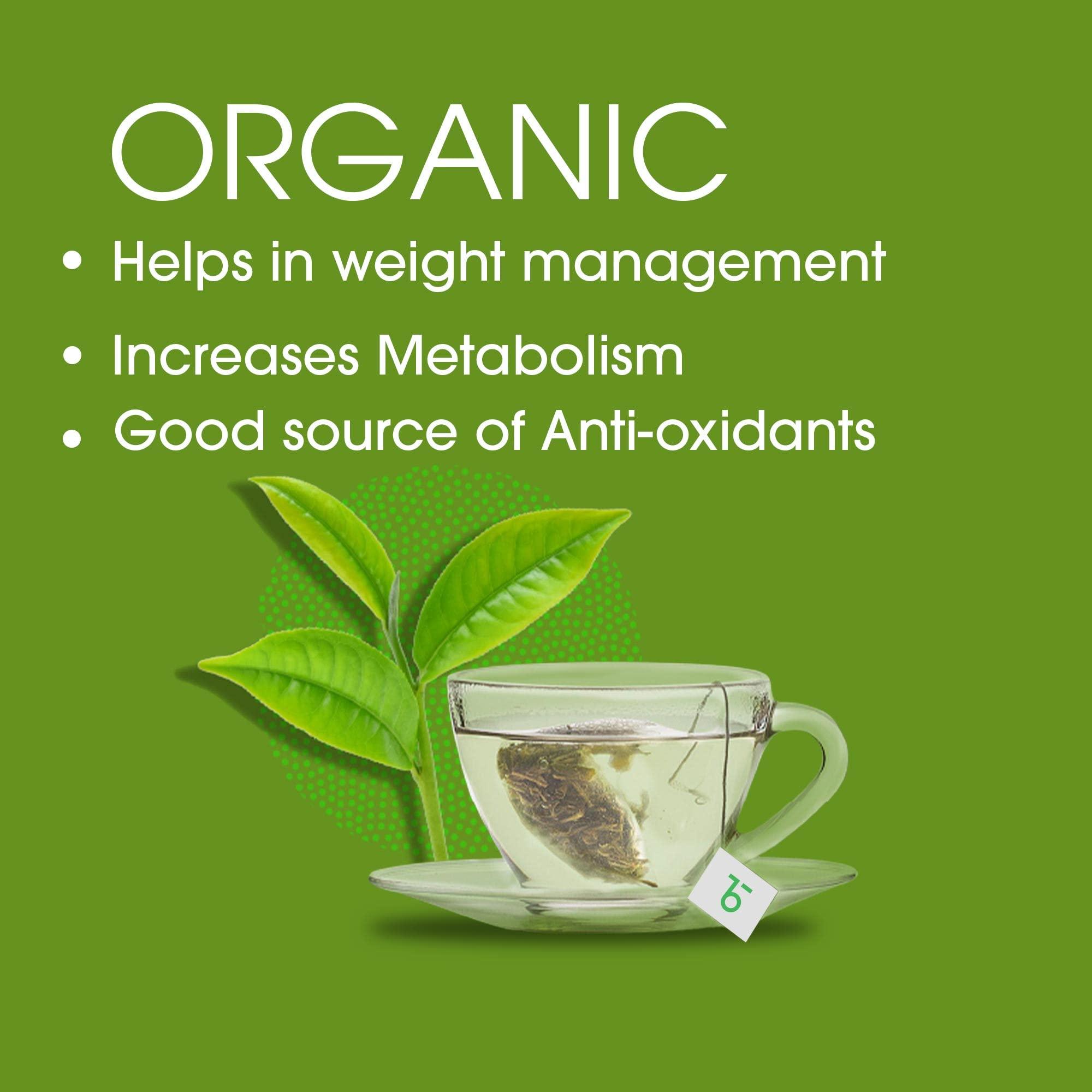 Teabox Teabox Organic Darjeeling Green Tea 100 grams & Teabox Green Tea Sampler Bags 20pcs (2pcs X 10 flavors)