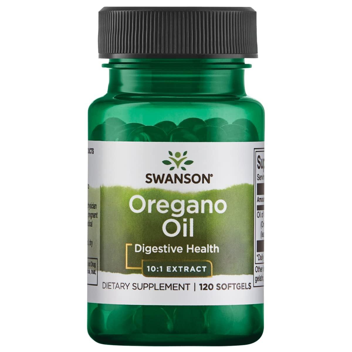 Swanson Swanson Premium Oregano Oil 150mg 120 Soft Gels