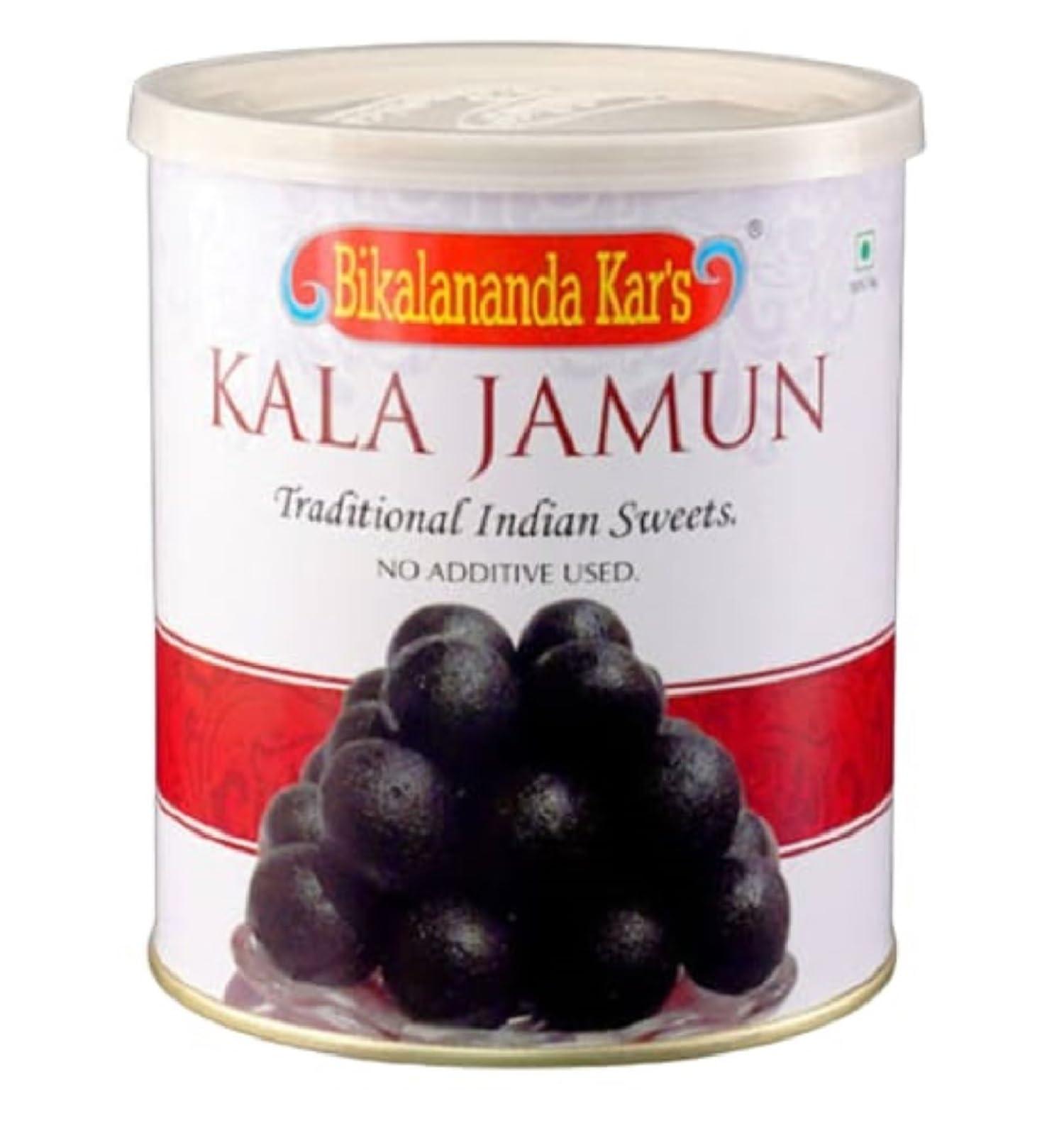 Bikalananda Kar\'s Bikalananda Kar\'s Oriya Sweets KALA JAMUN Indian Mithai - Salepur Mitha, 1KG (Pack of 2)