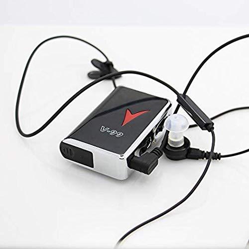 FCS FCS Personal Sound Amplifier - Voice Enhancer Device and Personal Audio Amplifier for Sound Gain of 50dB, Up to 100 Feet Away, Pocket Hearing Devices and Hearing Assistance for TV and Talking