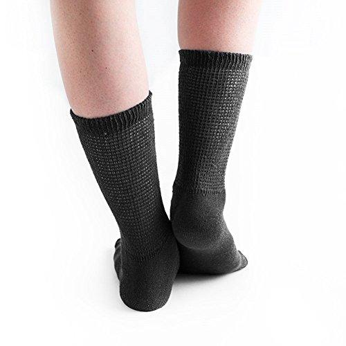 Doc Ortho Doc Ortho Loose Fit Diabetic Socks, 3 Pairs, Crew