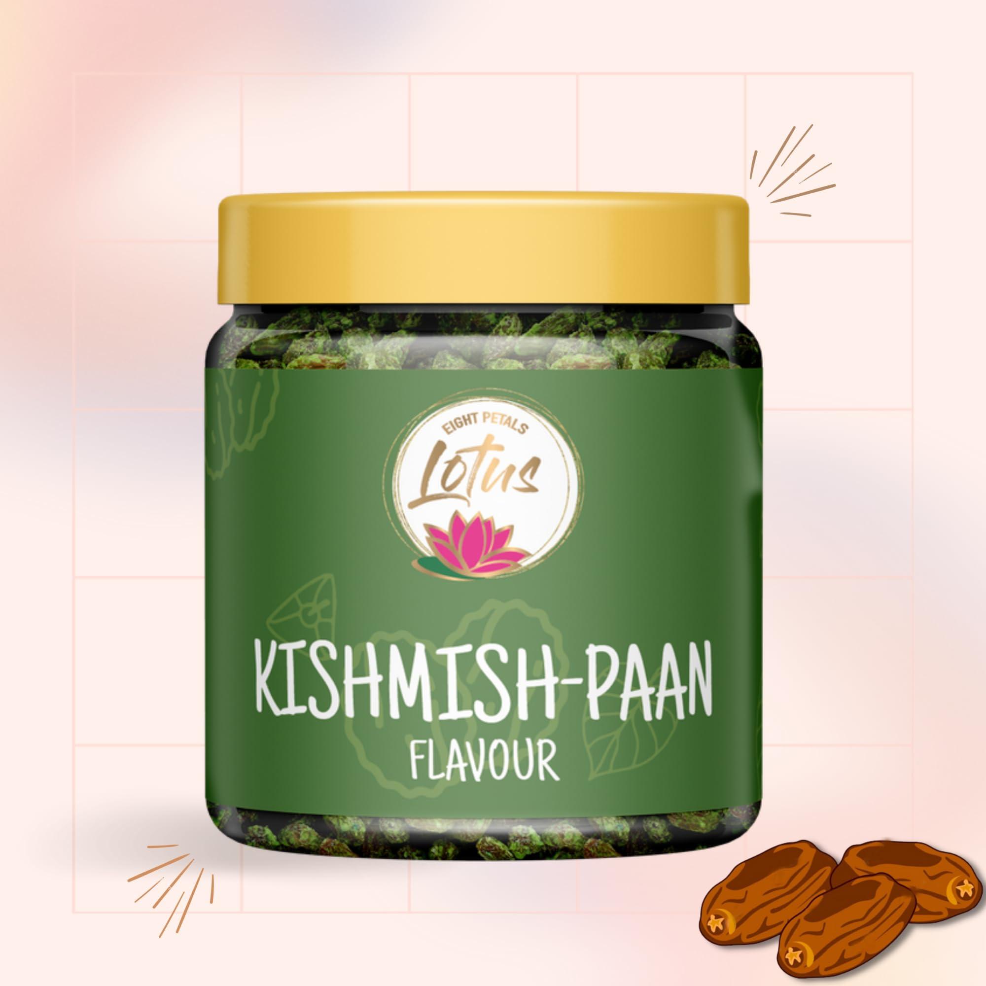 EIGHT PETALLED LOTUS Eight Petal Lotus Raisin & Pan Flavour Raisin (500g)