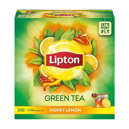 Lipton Lipton Green Tea Honey & Lemon 100 Tea Bags-Pack Of 2, 1600 Gram