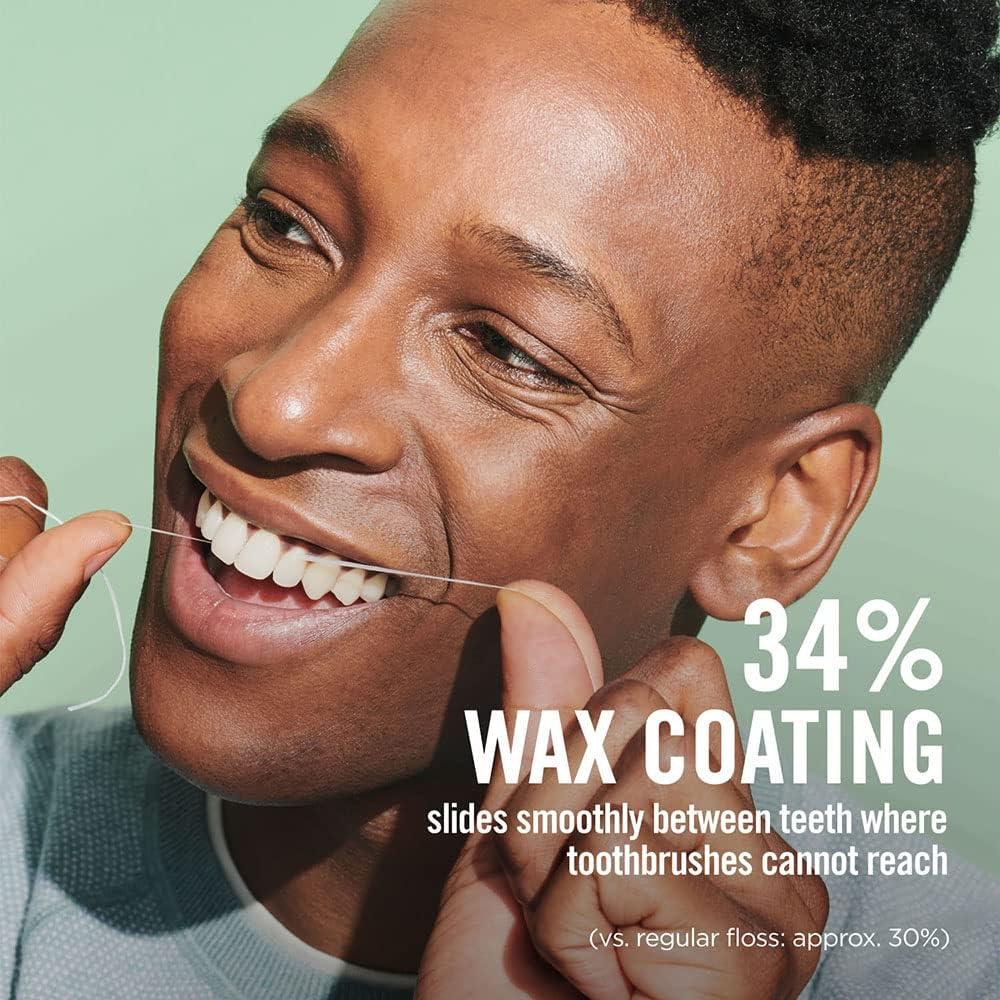 Johnson & Johnson J&J Floss Refill 200 Yd. - Mint - Waxed - (2 Pack)