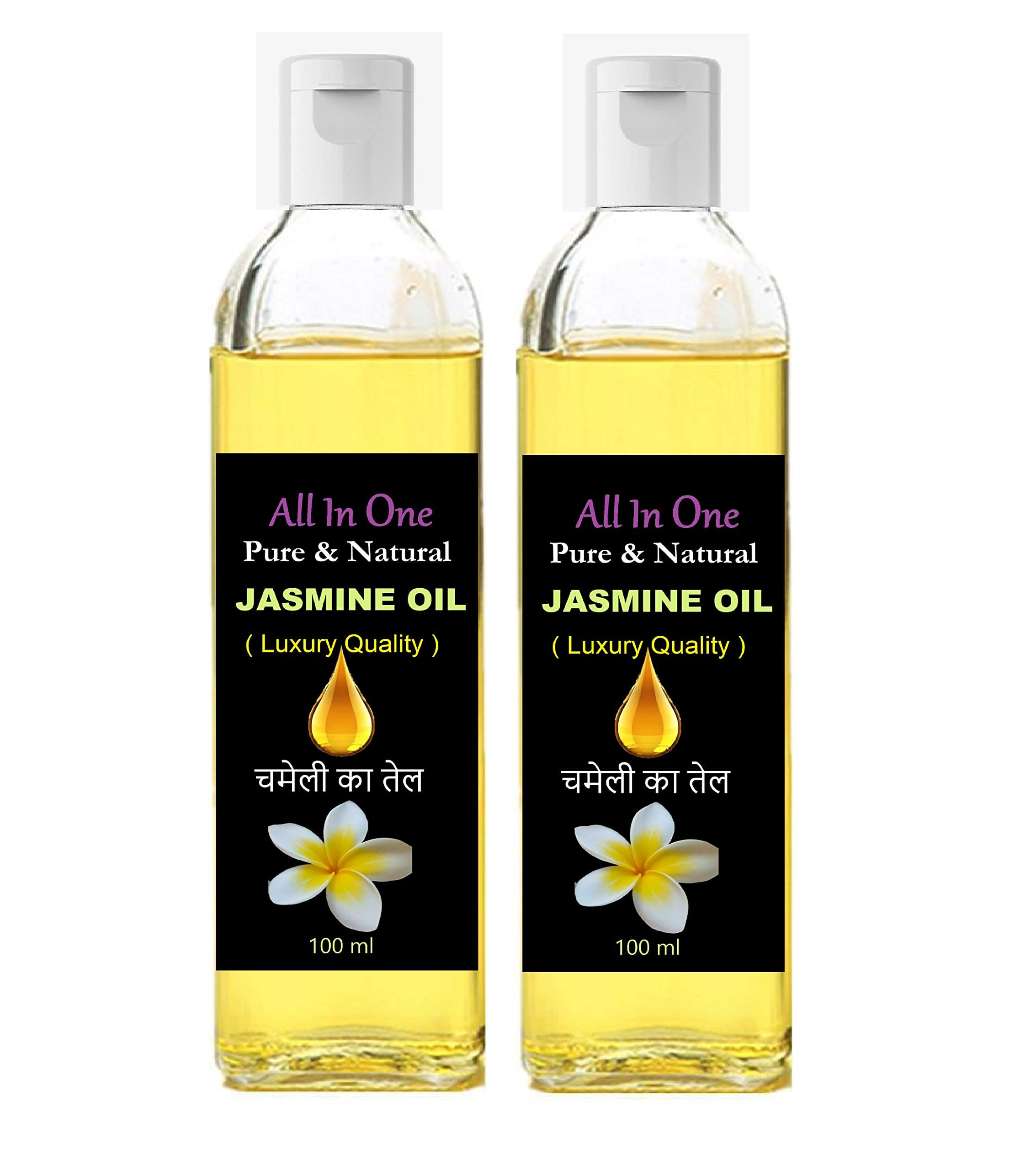 Generic Pack of 2 Jasmin Oil (Chameli ka Tel) Made with Original Chameli Phool for Hanuman Ji Pooja & Personal Needs