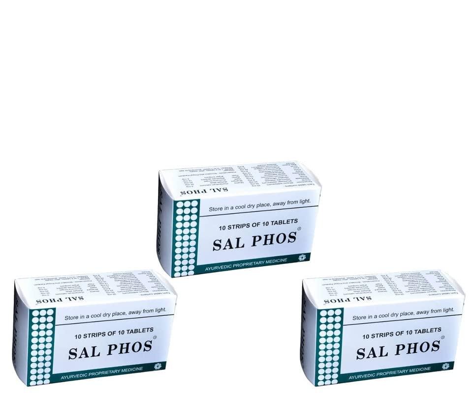 J & J DECHANE J & J DeChane - SalPhos 10 x 10 Tablets - Pack of 3