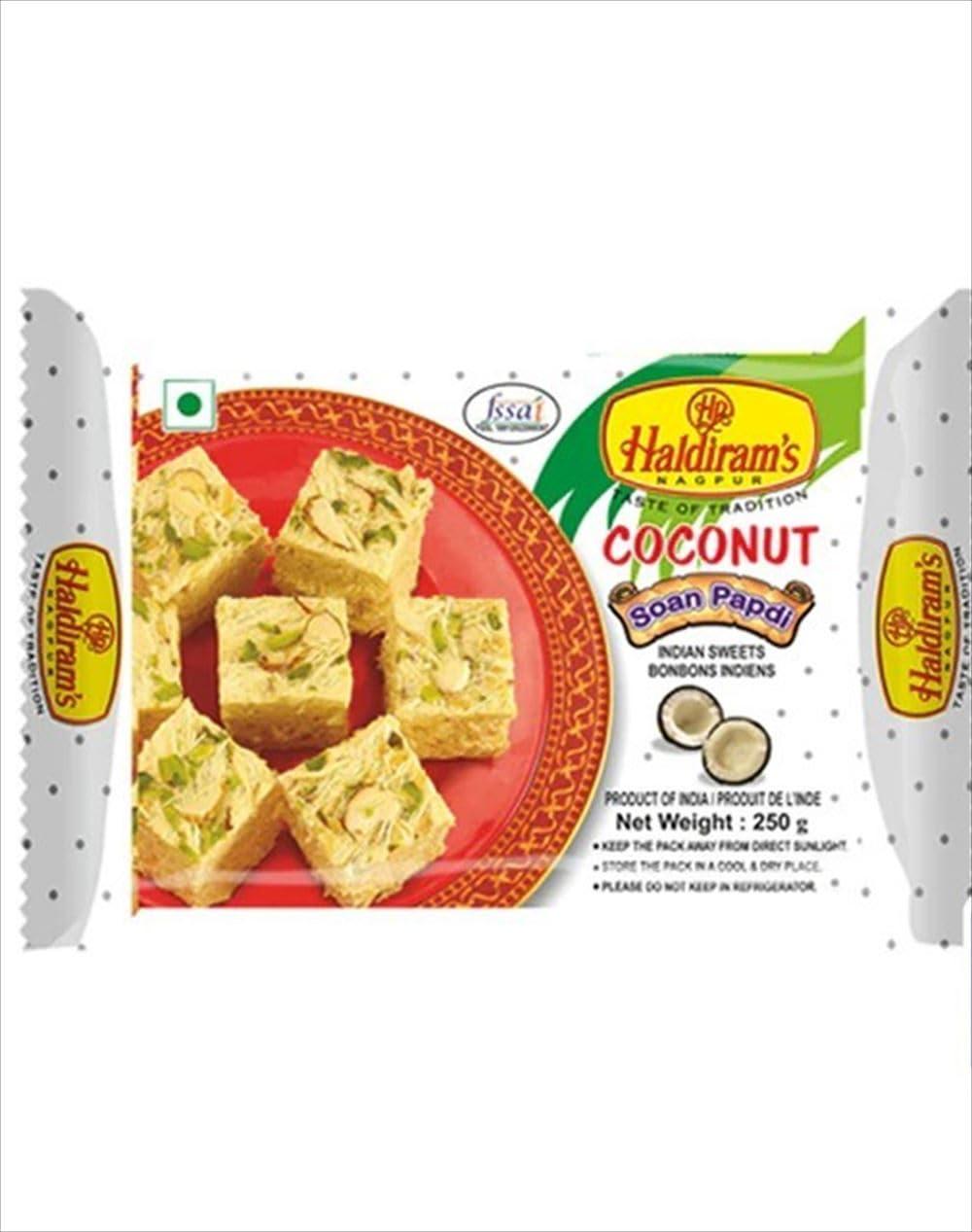 Haldiram's Nagpur Haldiram's Nagpur Coconut Soan Papdi, 250g