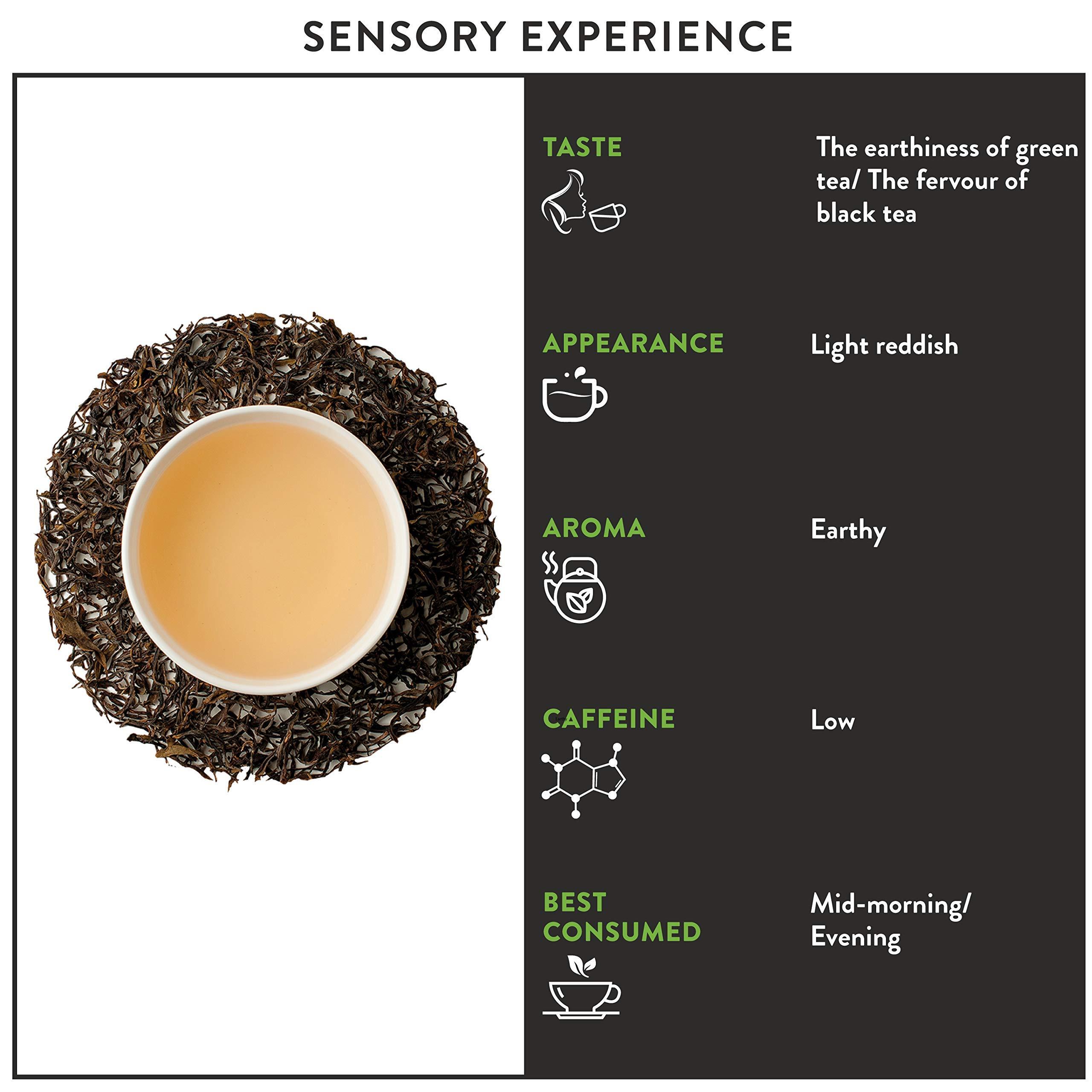 Teamonk Teamonk - Tapas Oolong Tea Leaves 150g (Makes 75 Cups) | USDA Certified Organic Darjeeling Tea | Pure and Herbal Tea | Promotes Overall Wellbeing | No Oils, Artificial Aroma, or Taste Enhancers