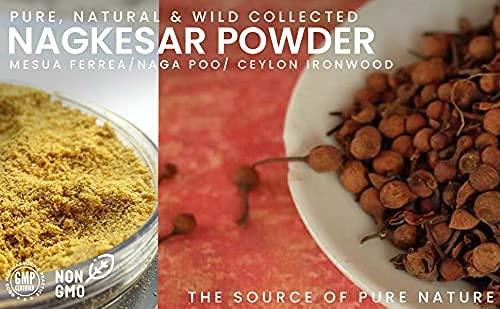 Kamdhenu Laboratories Kamdhenu Nagkesar Powder 100 grams, Pack of 1| Mesua Ferrea Powder | Nag Kesar Powder| Ochrocarpus Longifolius | Cobra\'s Saffron