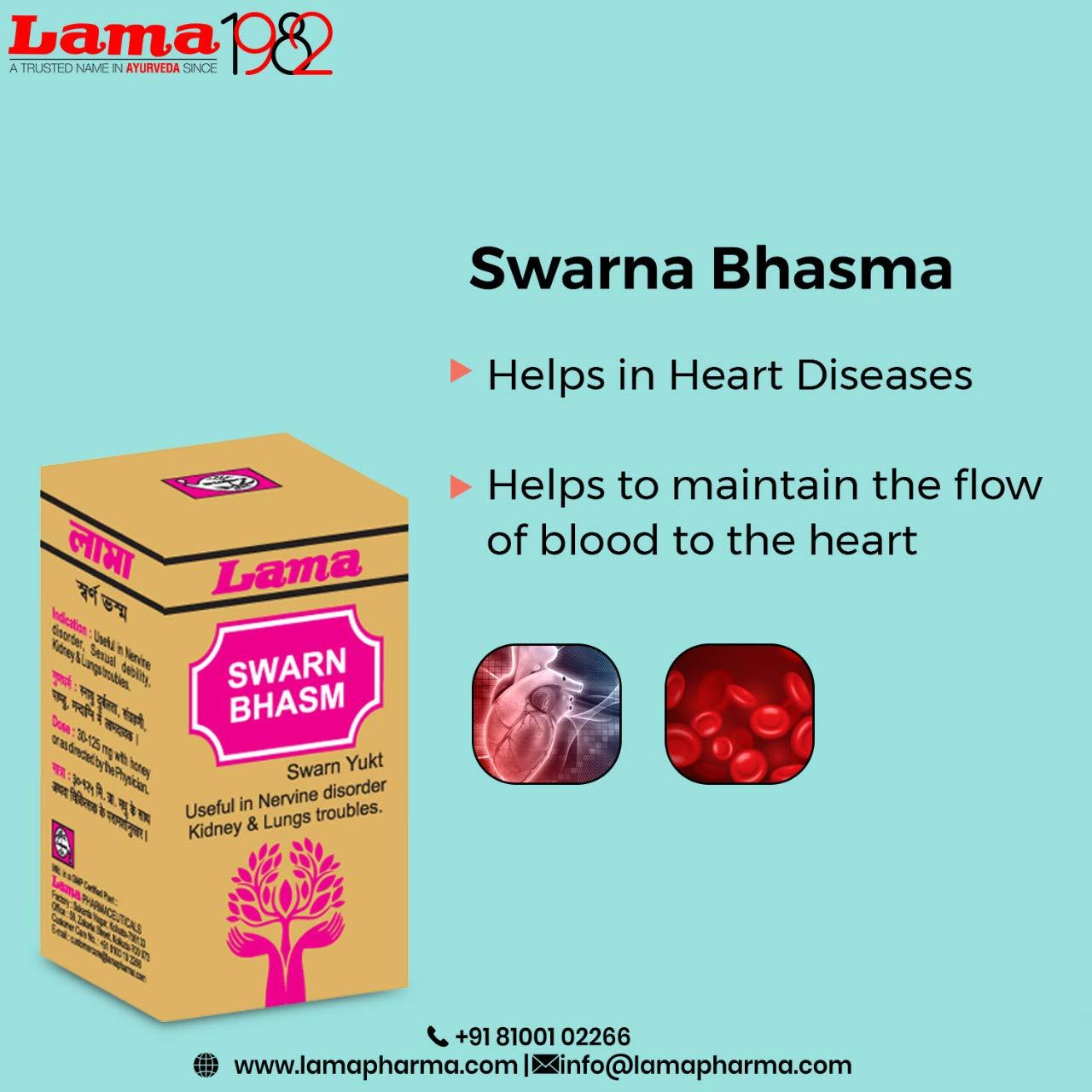 LAMA Lama Swarna Bhasma 125 Mg