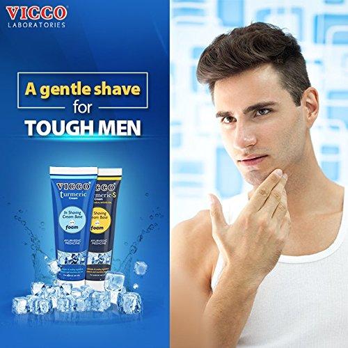 VICCO Vicco Pack of Turmeric Skin Cream-70 g + Vicco Shaving Cream(Without Sandalwood OIl)-70 g