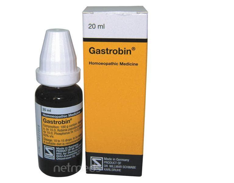 Homoeomeds GASTROBIN DROPS 20 ML DWSG