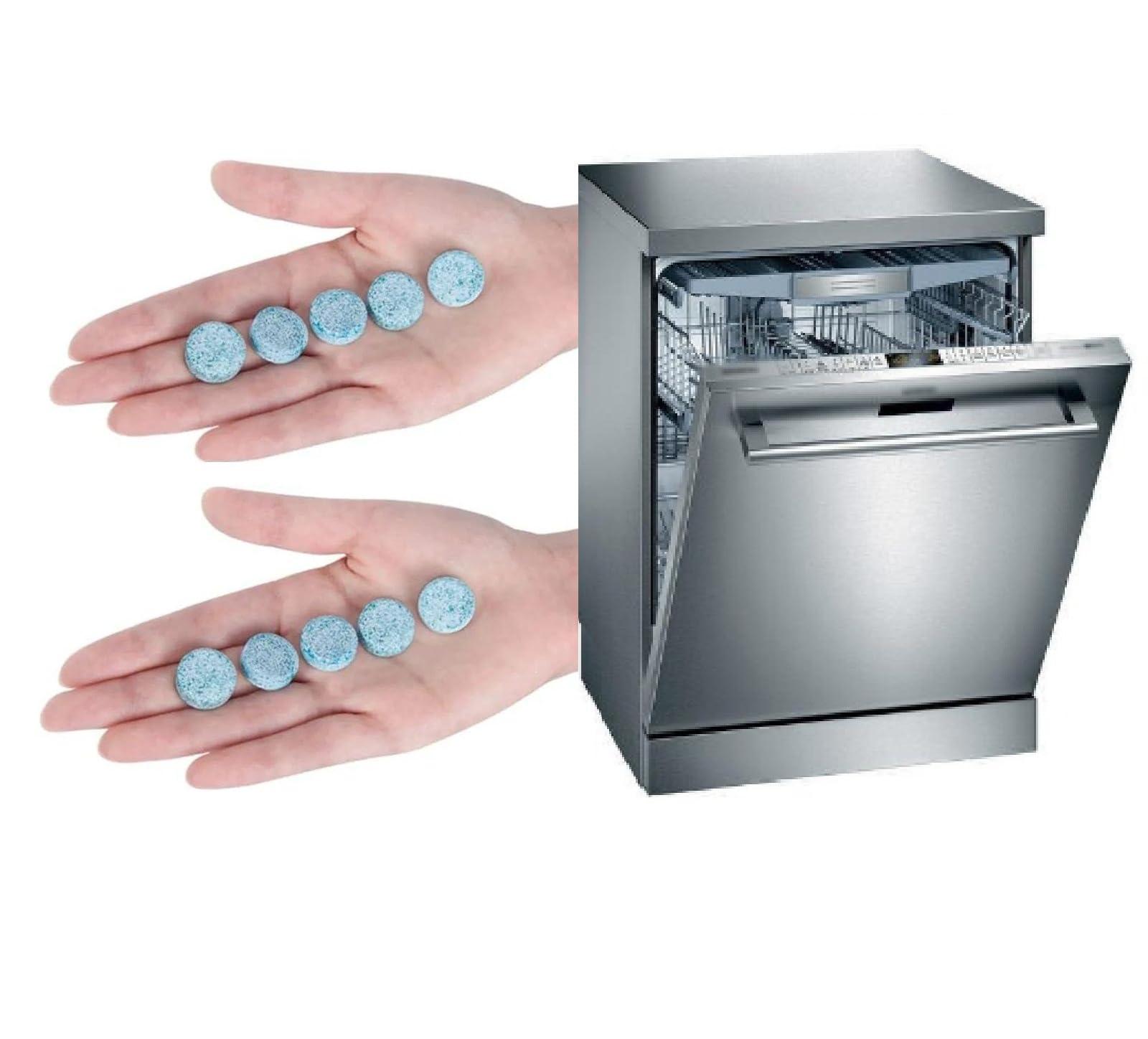 CNT CNT Dishwasher Rinse Aid, Shine & Dry tablet 10 pcs in 1 pack upto 400 washes (Pack of 10 = 5 LTR)