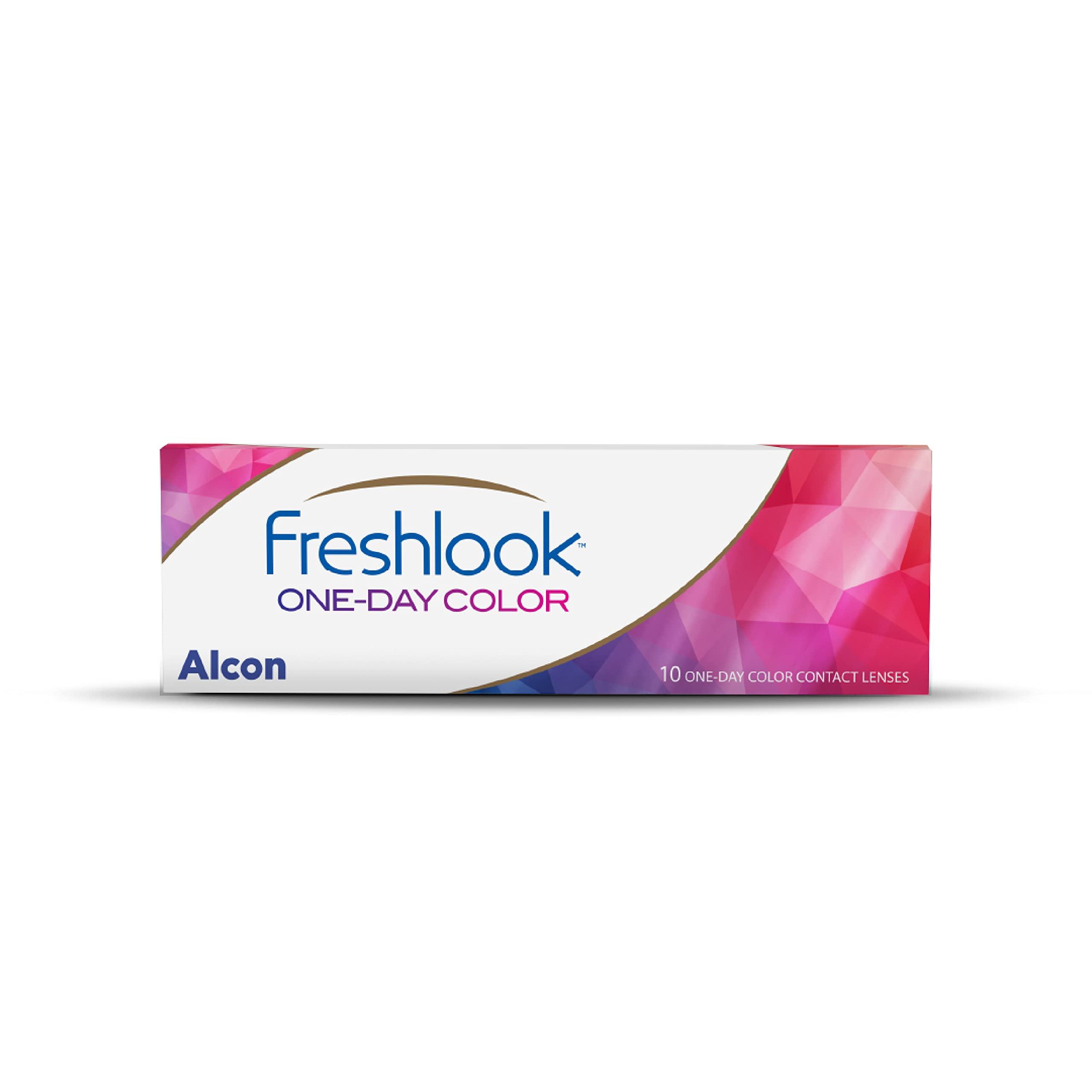 ALCON Freshlook OneDay - Daily Disposable Color Contact Lenses (-01.50, Blue, Pack of 10) | From Alcon