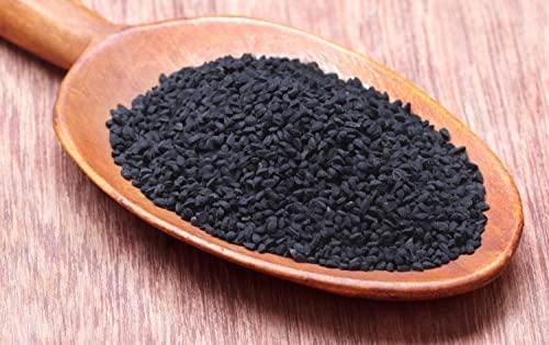 Veganic Veganic Kalonji Seeds | Nigella Seeds | Black Cumin Seeds For Hair Growth (250 GMs)