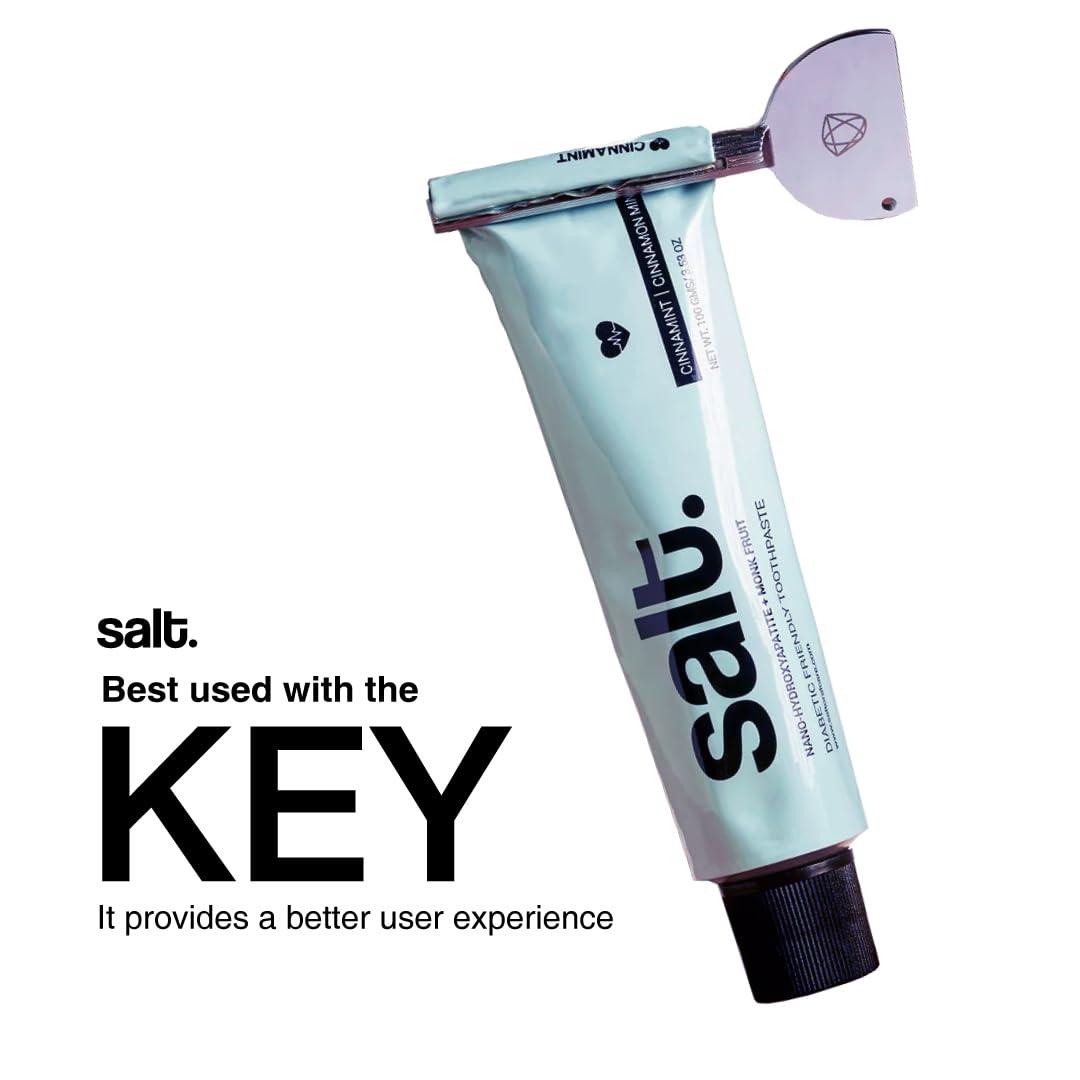 Salt Salt. Oral Care Cinnamint - Diabteic Friendly Toothpaste 100gms