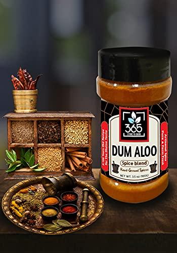 365 STORE TO DOOR 365 STORE TO DOOR Indian Spice – Dum Aloo Masala, 100 gm | Homemade Powdered | for Healthy Cooking | Ready to use | All Seasonings Spices | Pure & Hygiene | Spice Mix – Pack of 1