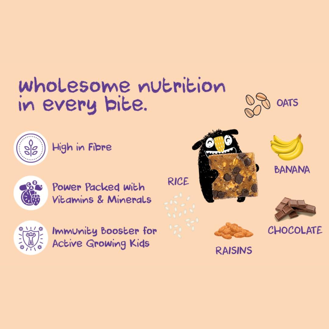 SNACK-A-DOODLE SNACK-A-DOODLE Banana Choco Chip Bites, Mango Pineapple & Strawberry Apple Bites I Healthy Snacks For Kids I 100% Natural I Perfect Snack for Tiifin I Travel Friendly I 150 grams