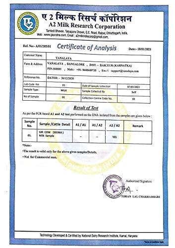 VANALAYA Vanalaya Organic A2 Desi Gir Cow ghee from A2 Milk Prepared by Traditional Bilona Method -200ml