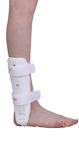 SALO Orthotics Salo Orthotics Stirrup Universal Ankle Brace -Immobilizer Pain Relief Brace Support Flexible Latex Pad Universal Improved Injury Support (Ankle Splint)