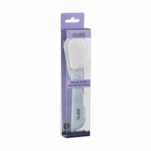 GUBB GUBB Dual Ceramic Stone Pedicure Tool Foot File- Remove Callus, Dual Side Rough & Gentle | Exfoliates the Skin for Silky & Smooth FInish