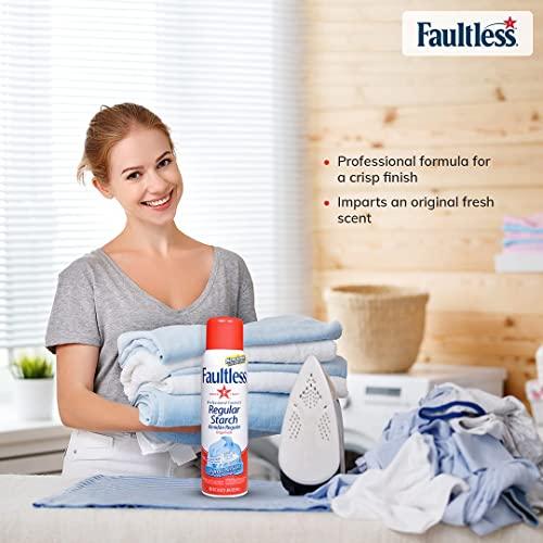 Faultless Faultless Instant fabric stiffener spray for clothes | Wrinkle free instantly | Linen Clothes & Sarees | For All Types Of Clothes | Pack of 01 |