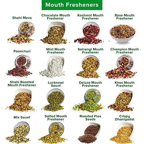 Vrunda's Vrunda's Green Mukhwas / Deluxe Mouth Freshener 650 Gm [Indian Mouthfreshner,Natural Badishep ,Healthy Fennel Seeds,Roasted Saunf,Digestive Aniseed ,Mix variyali, After Meal Mukhwas]