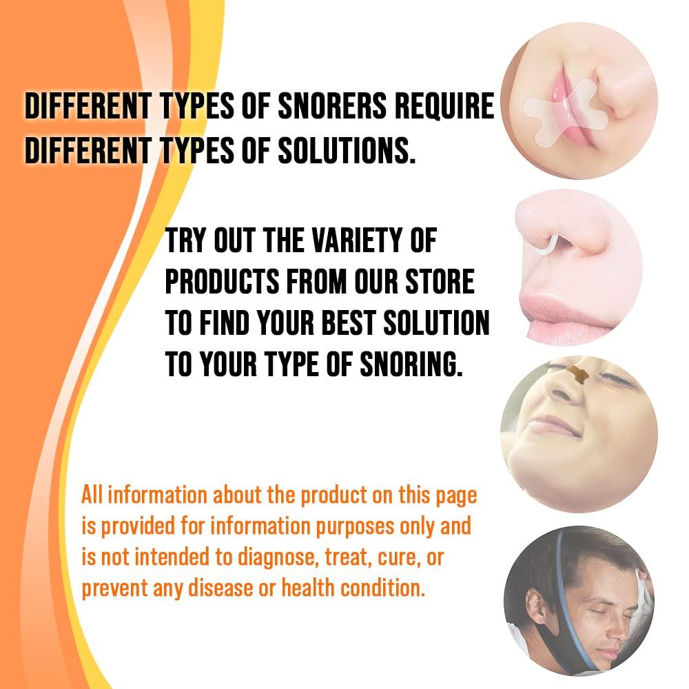 Mobi Lock Mobi Lock Nose Vent Sinus Relief Dilator (Pack Of 8 Various Sizes) - A Simple Solution For Nasal Snorers - Reusable Snoring Device To Enjoy A Peaceful Night\'S Sleep - By Mobi Lock