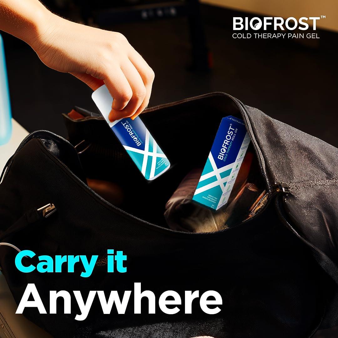 BioFROST BioFrost Cold Therapy Roll on Gel - Odour Free Non Greasy - 75 Gm