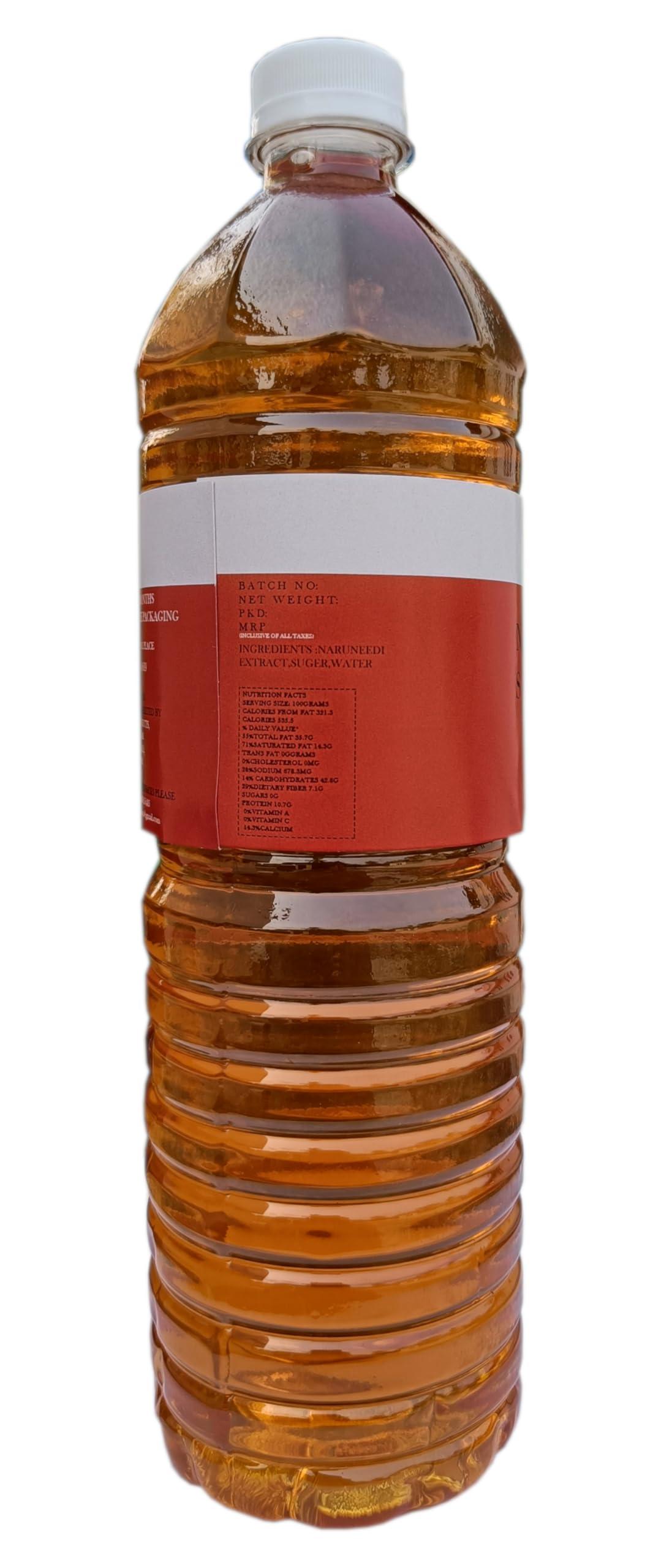 We Care Eco Products We Care Eco Products Nannari Sharbat | Kerala Sarbath | Naruneendi Sarbath | Natural Refreshing Drink Nanari Sarbath Syrup From Kerala (1000 ml)