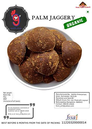 99Auth 99Auth Palm Jaggery 250g Organic No Chemical Natural (250 g)Original Palm Jaggery Also Known as Karupatti