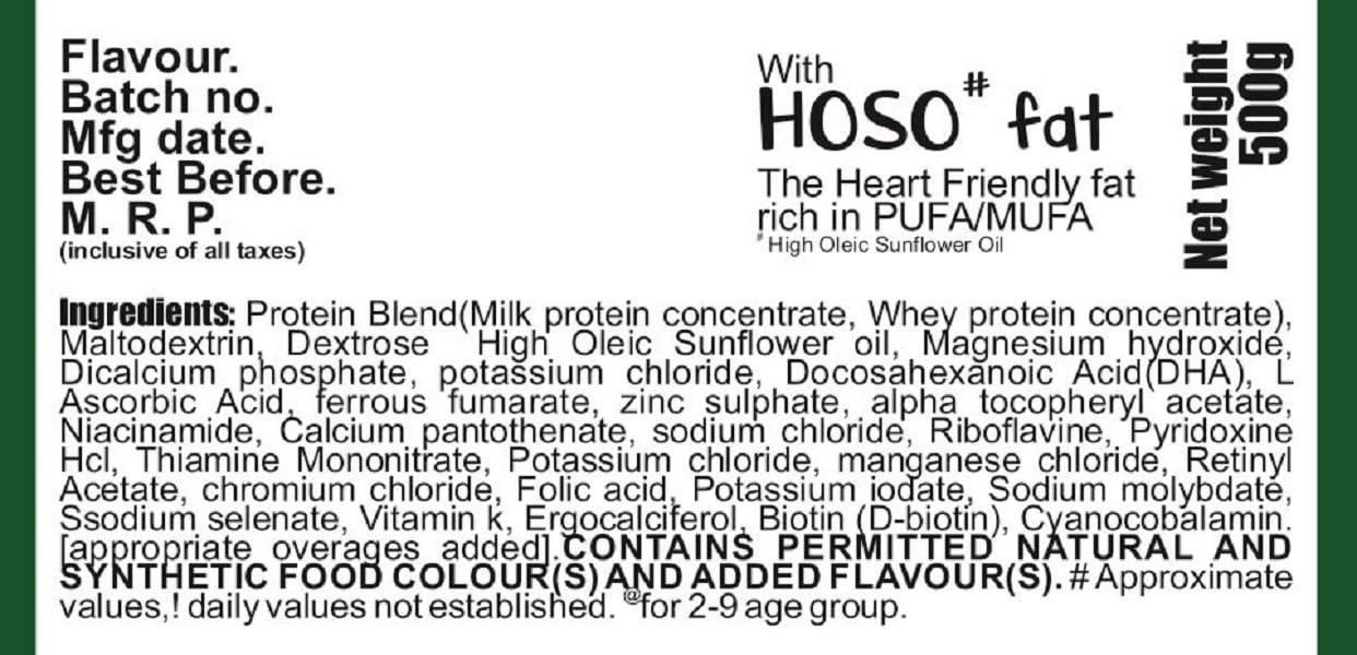 DEVELO Develo Whey Protein Powder for Little Kids, 2-12 years, Adolescent Children & Teenager Boys & Girls - 500g kesar Badam Flavour