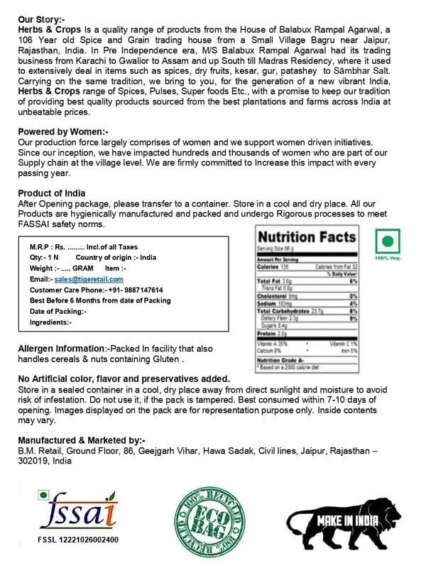 Herbs & Corps Herbs & Crops Select Fenugreek Seeds | Whole Methi Dana Seeds, 1 Kg