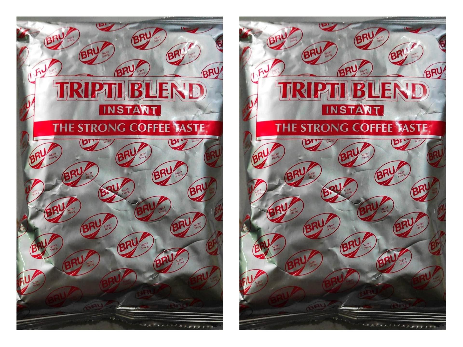 Generic Nps Bru Instant Tripti Blend The Strong Coffee Taste Powder Bag (400 Gram - Pack Of 2 X 200 Gram)