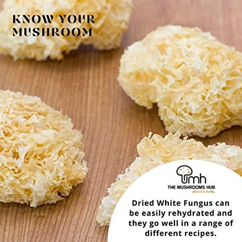 THE MUSHROOMS HUB The Mushrooms Hub Dried Edible Snow Mushroom (100 Grams)