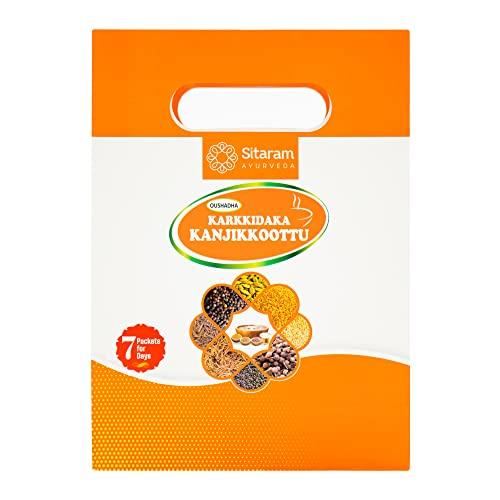 SITARAM Sitaram Ayurveda Oushadha Karkkidaka Kanji 540 GM | Boosts Immunity, Improves Digestion And Metabolism, Nourishes And Revives | Karkidaka Kanji Kit