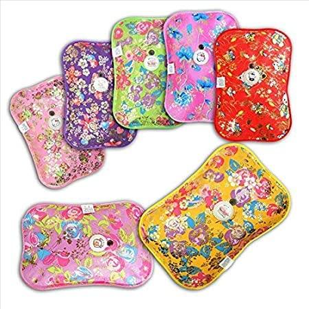 Kalu Baba Enterprises Hot Water Bottle Bag | Heating Bag Hot Water | Bags for Pain Relief | Heating Bag Electric | Heating Pad-Heat Pouch | Electric Hot Water Bag | Multi Colour (Pack of 5) (Pack of 5)