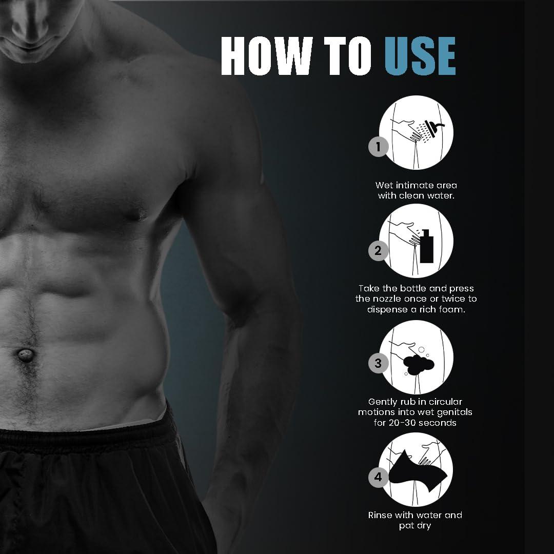 Skin Elements Skin Elements Intimate Wash for Men with Tea Tree Oil (Combo) | pH Balanced Foaming Hygiene Wash | Prevents Itching, Irritation & Bad Odor | 120 ml | Pack of 2|