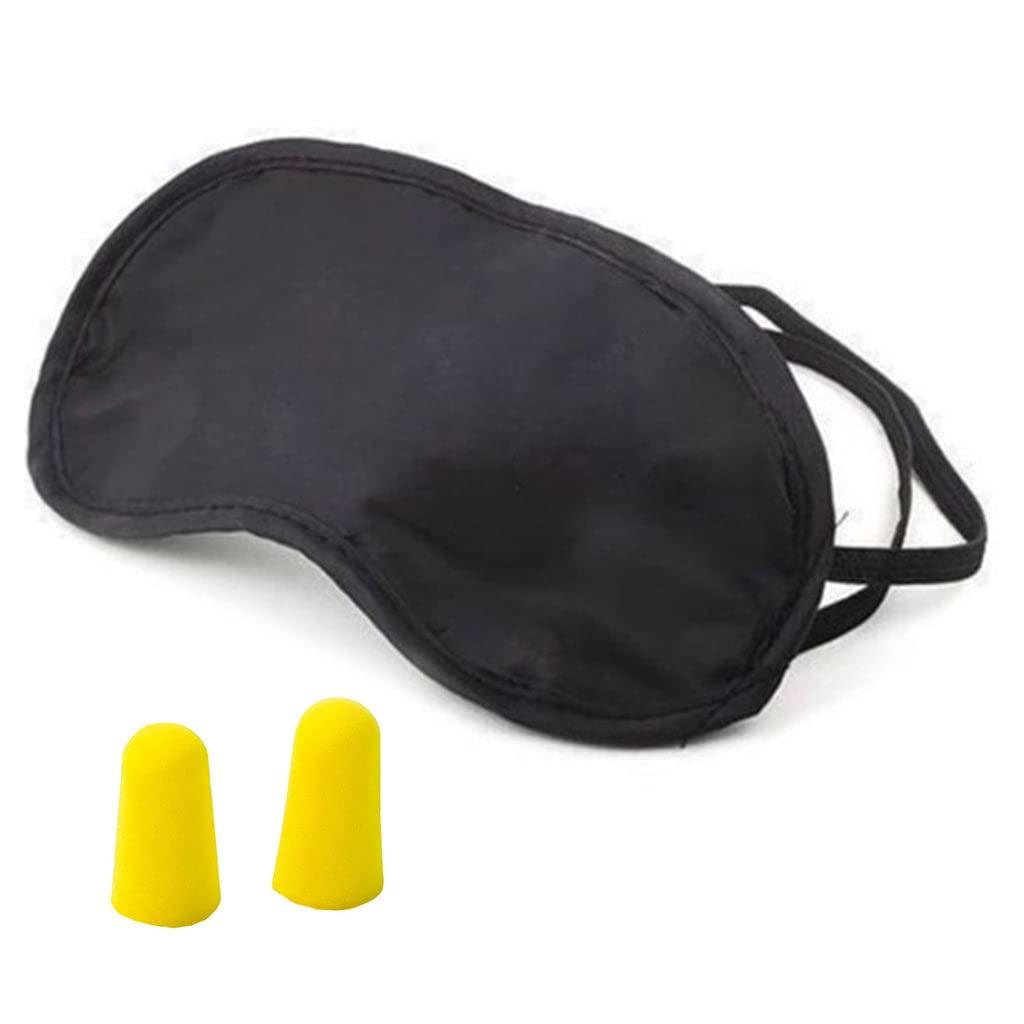 BLE BLE Super Smooth Sleep Mask Eye Cover with earplugs