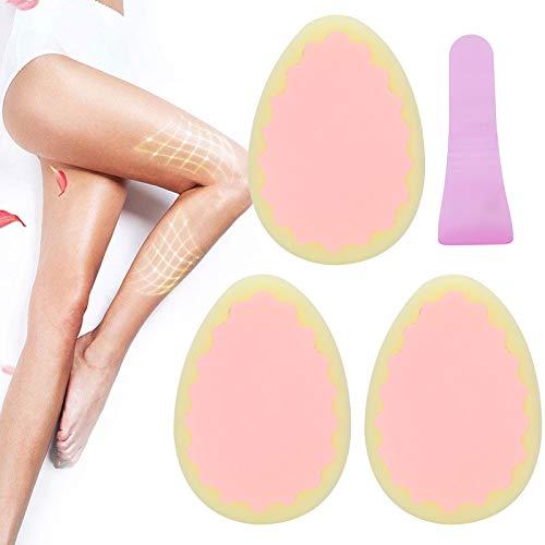 Tand Sponge Depilation Pads, Soft Sponge Hair Removal Pad, Chin Arms for Lips Cheeks
